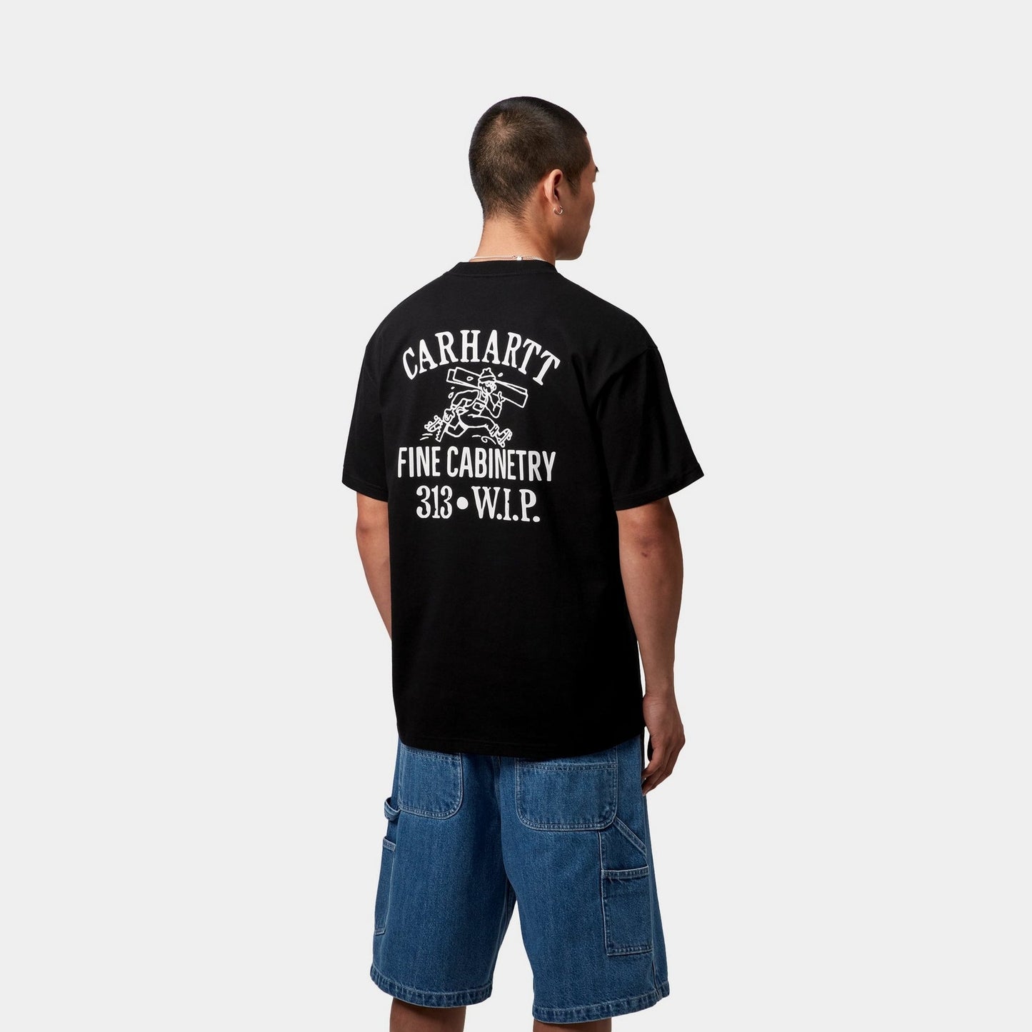 Cabinetry T-Shirt | Black / White