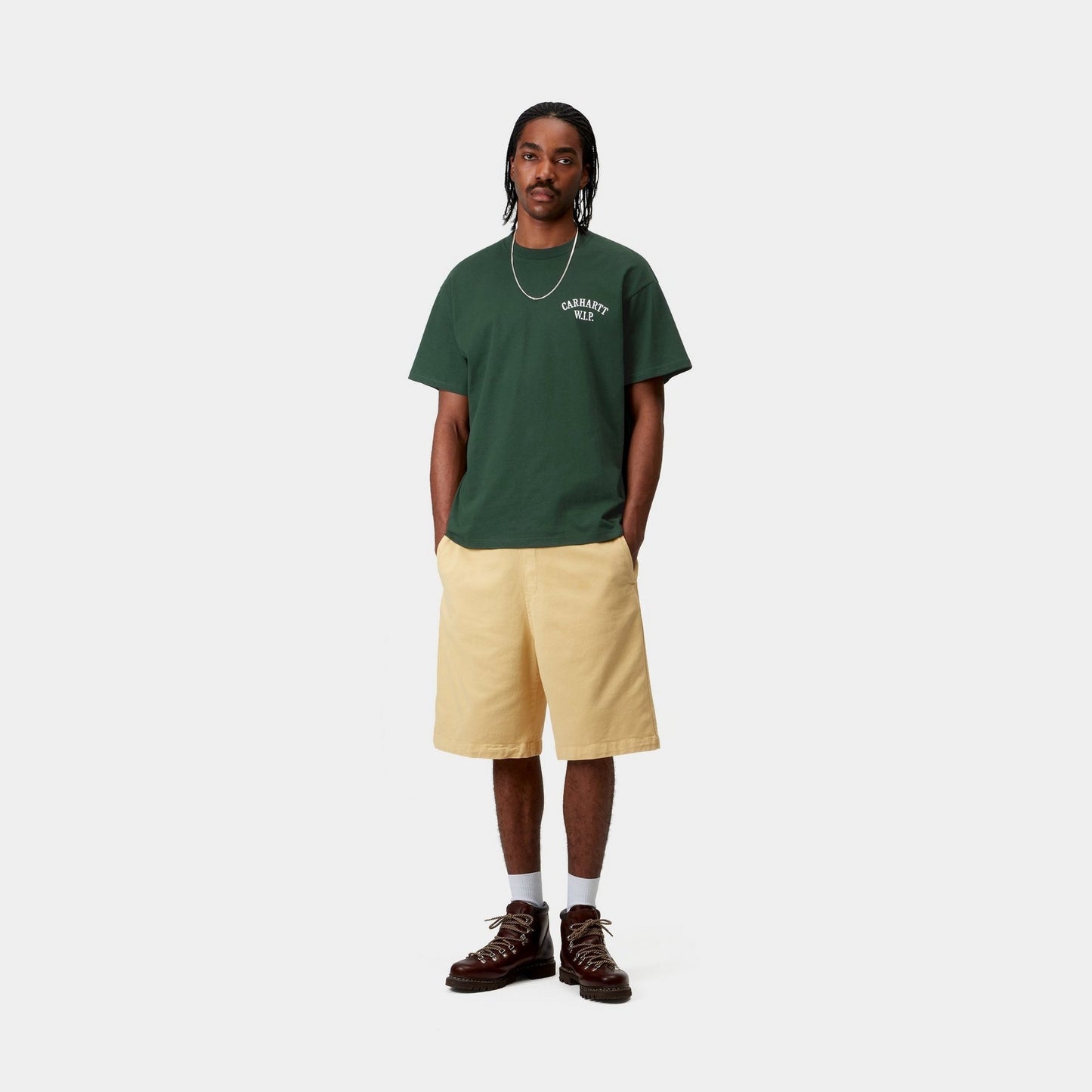 Cabinetry T-Shirt | Conifer / White