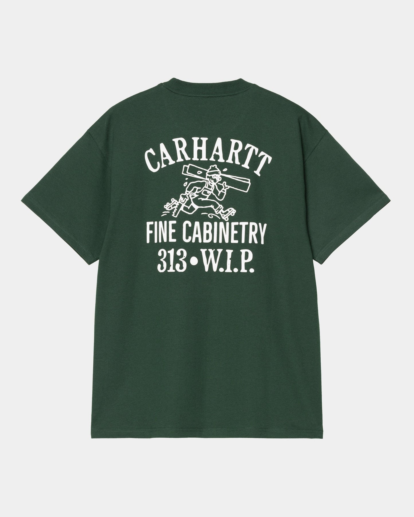 Cabinetry T-Shirt | Conifer / White