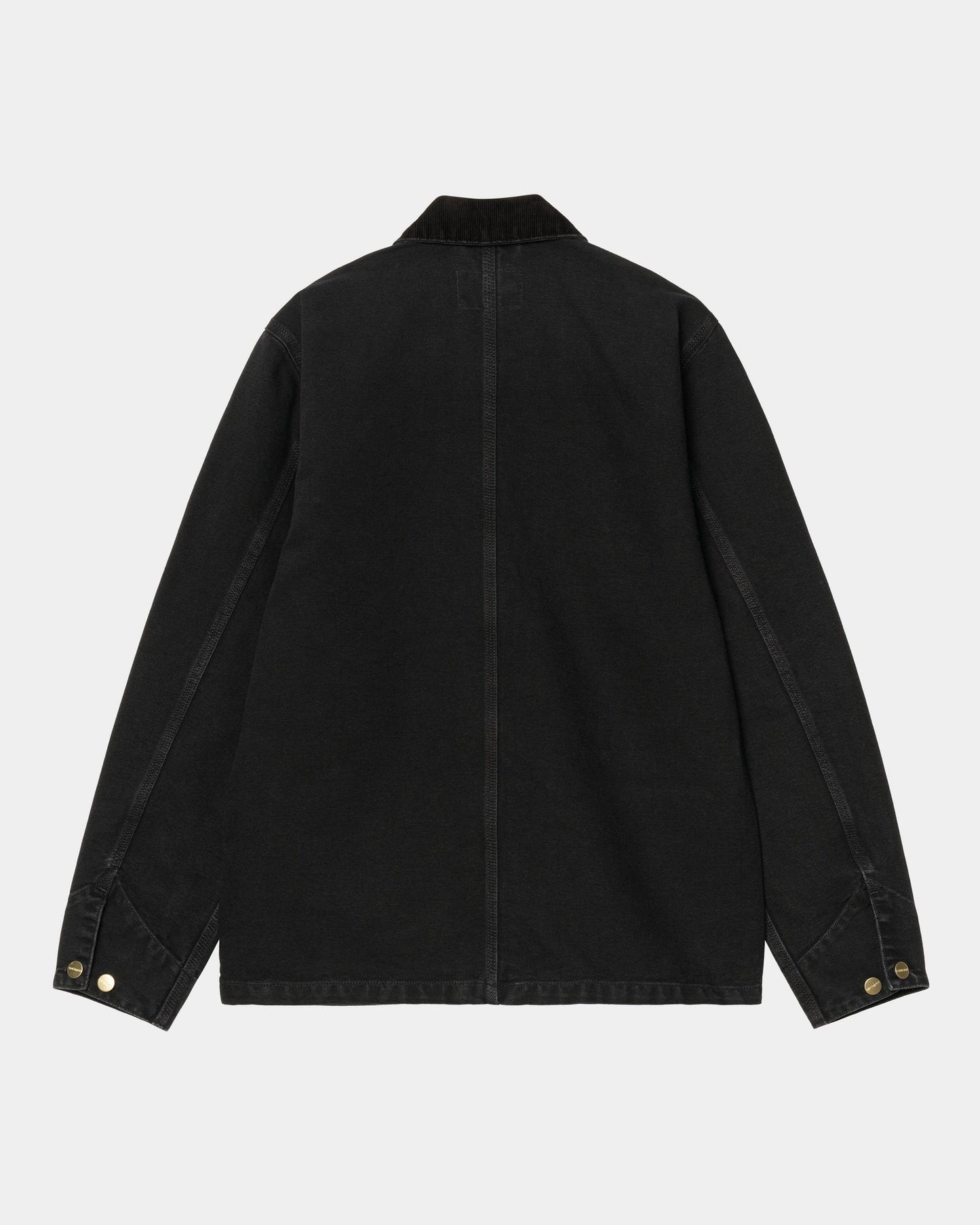 Michigan Coat (Spring) - Stone Canvas | Black / Black