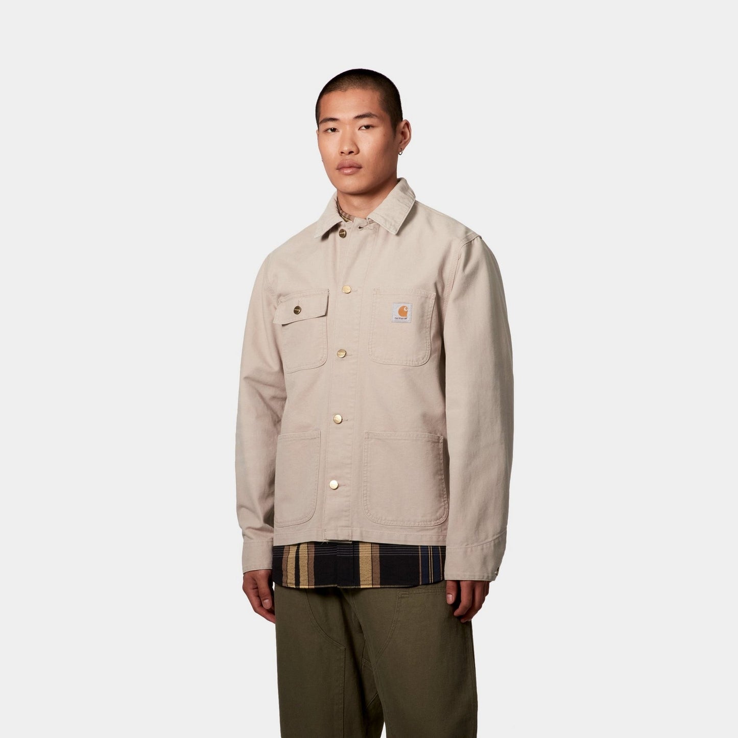 Michigan Coat (Spring) - Stone Canvas | Dusky Beige / Dusky Beige