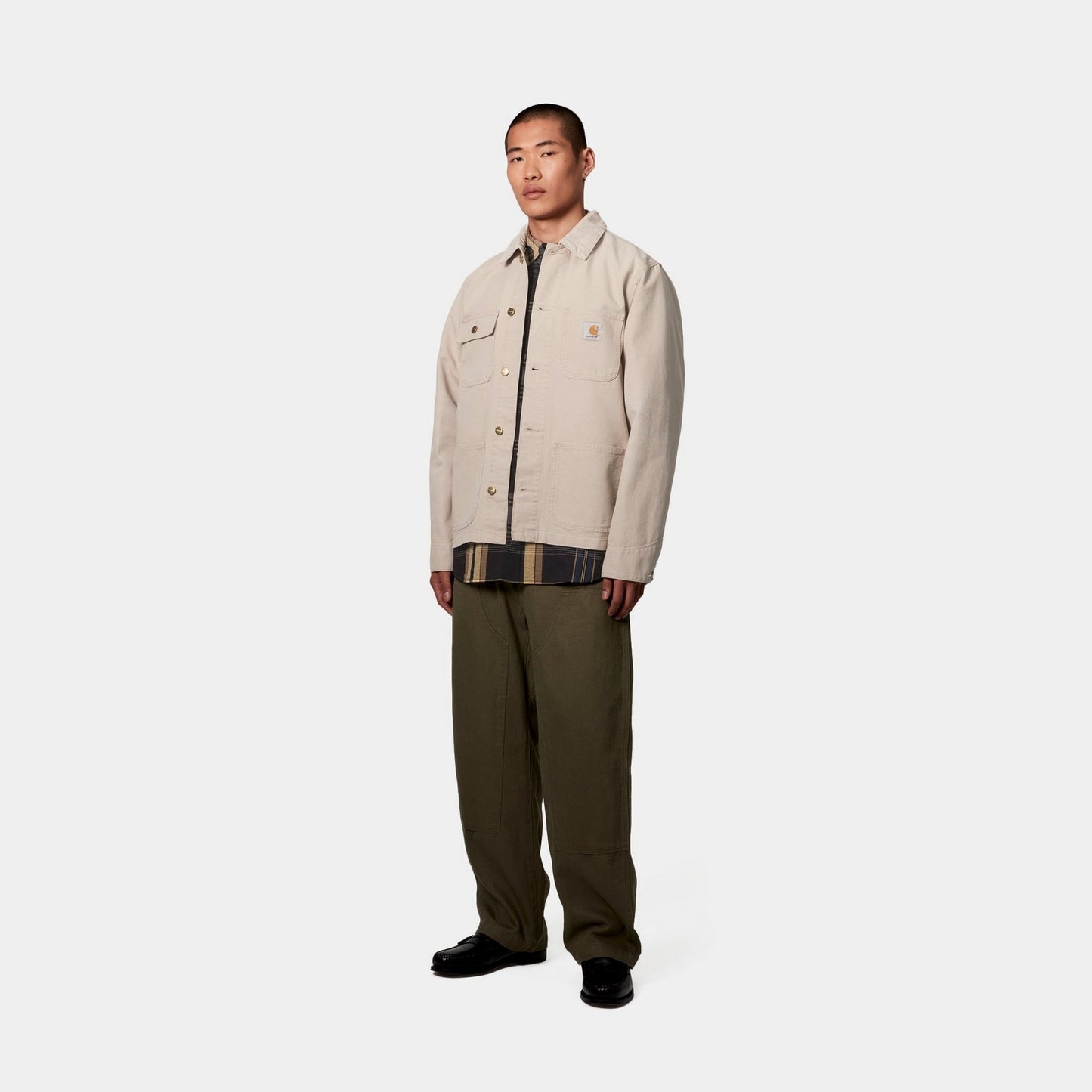 Michigan Coat (Spring) - Stone Canvas | Dusky Beige / Dusky Beige