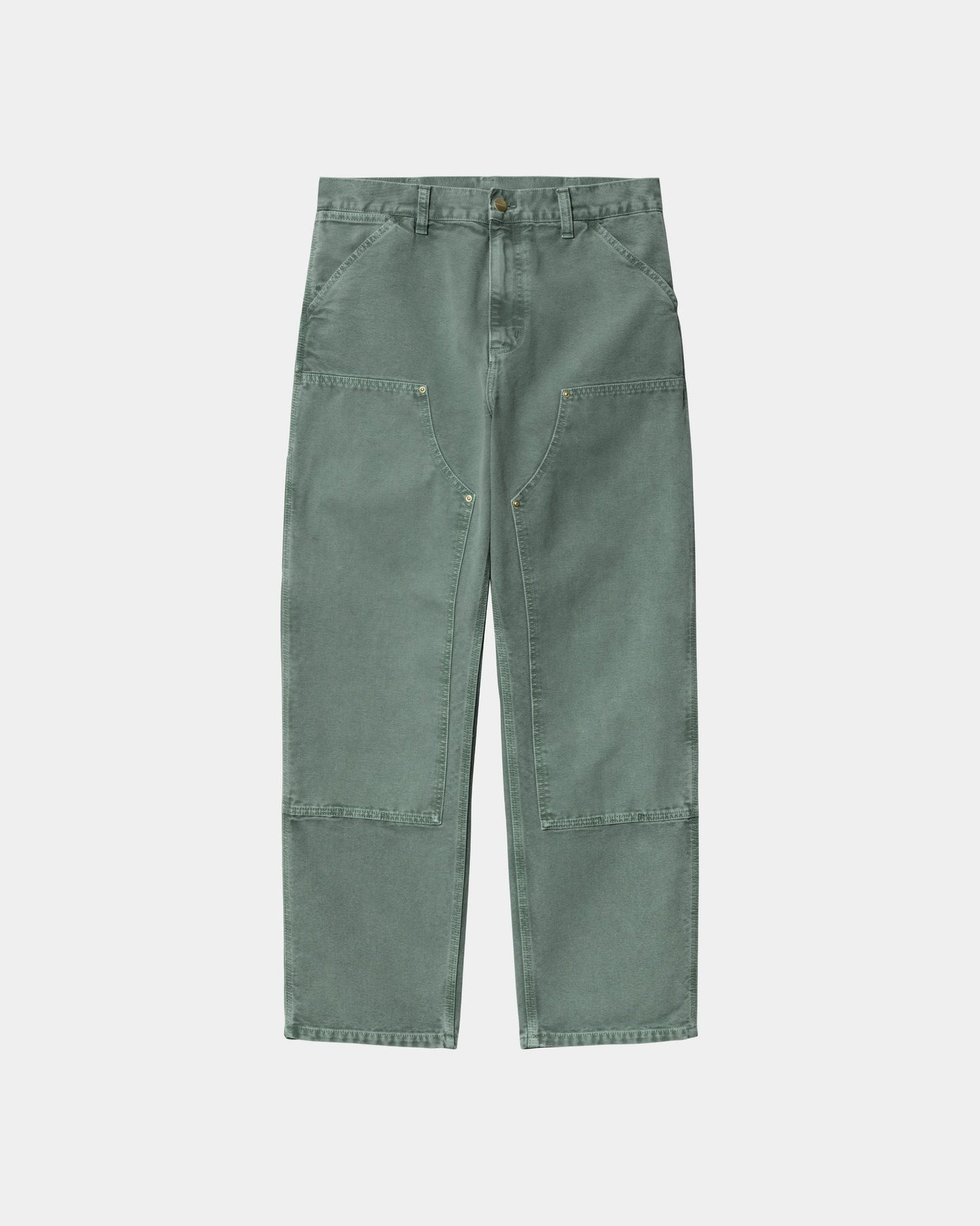 Double Knee Pant - Stone Canvas | Silver Pine