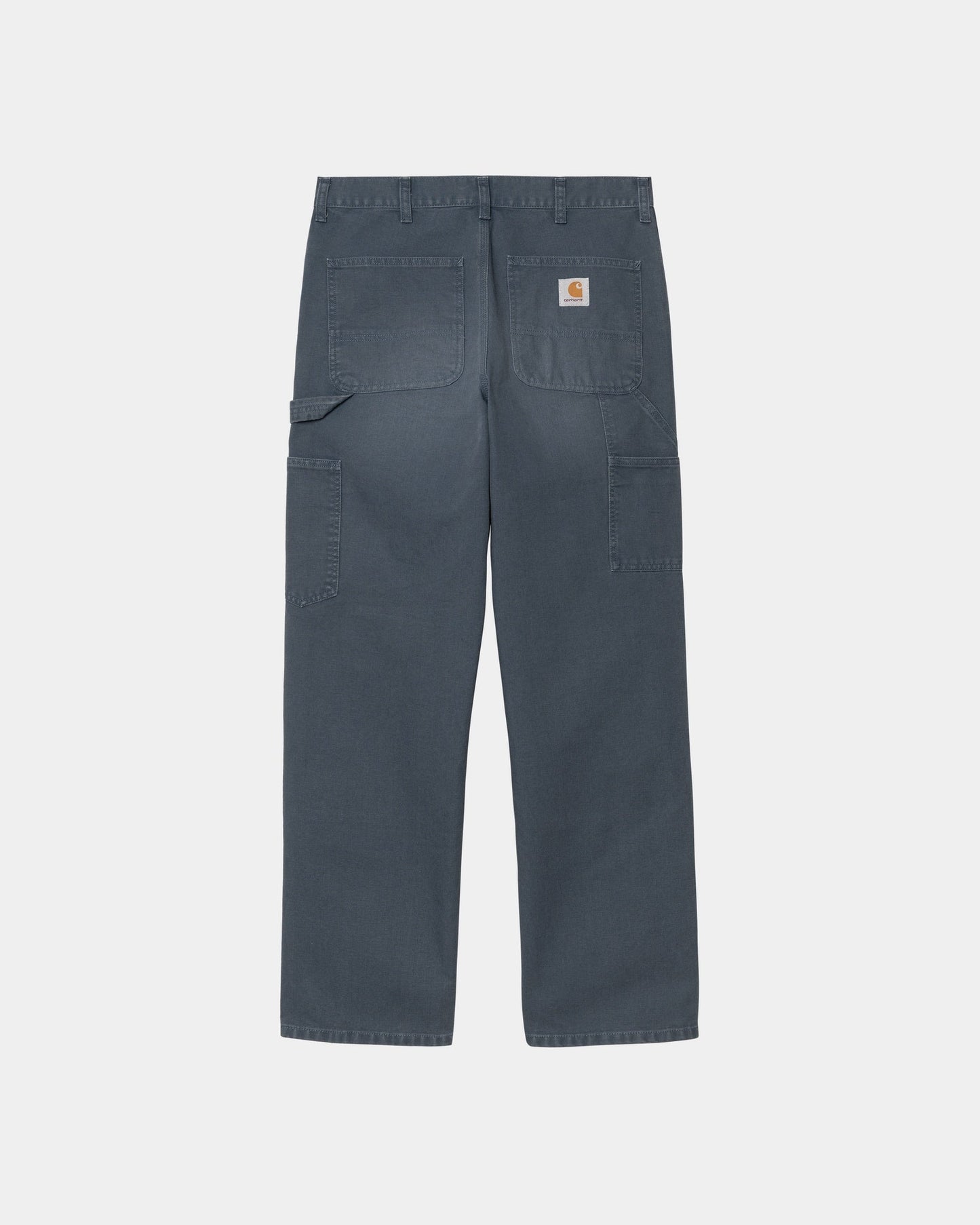 Double Knee Pant - Stone Canvas | Dusky Blue