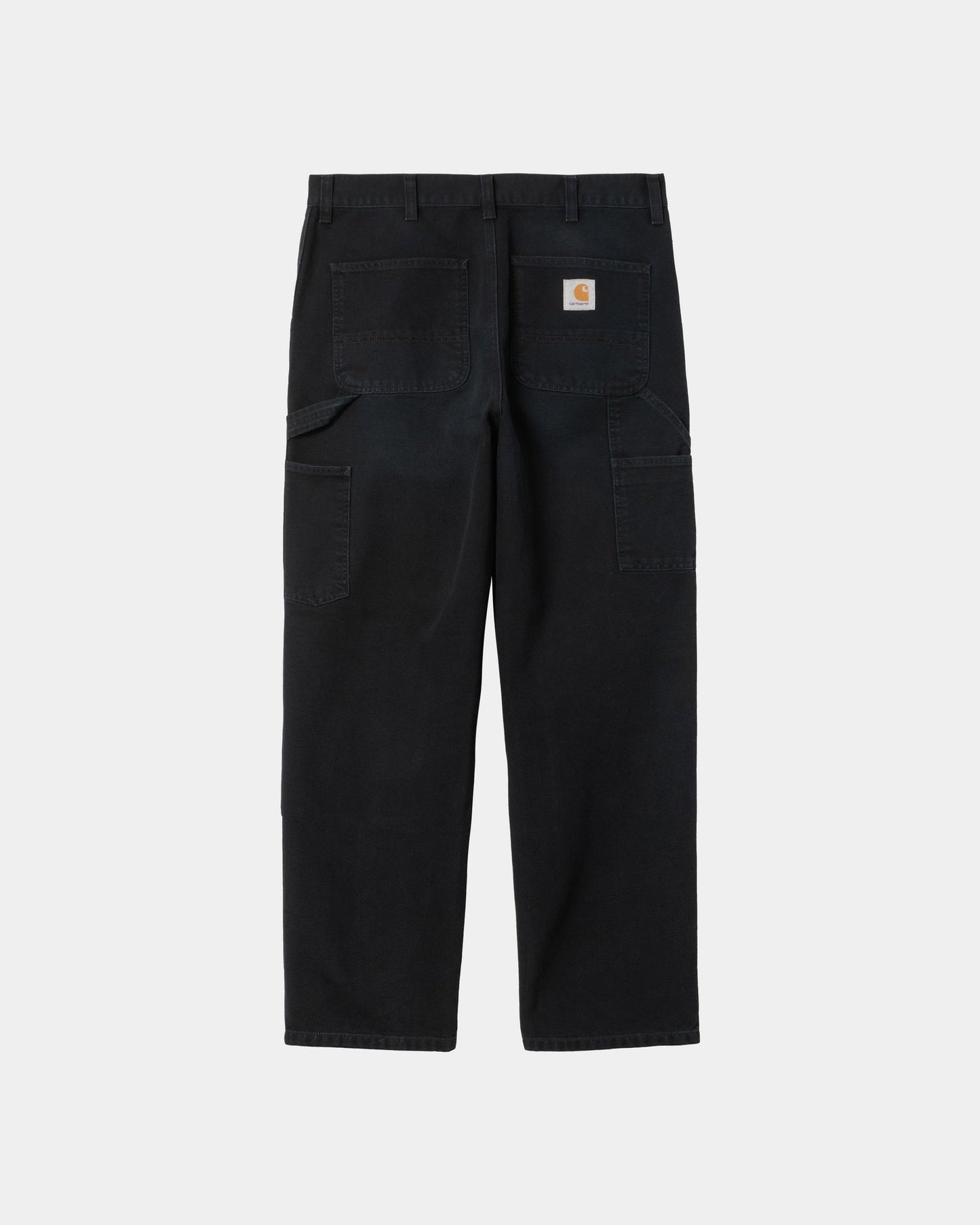 Double Knee Pant - Stone Canvas | Black