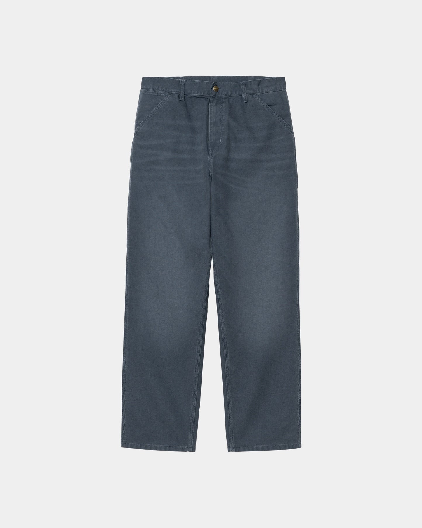Single Knee Pant - Stone Canvas | Dusky Blue