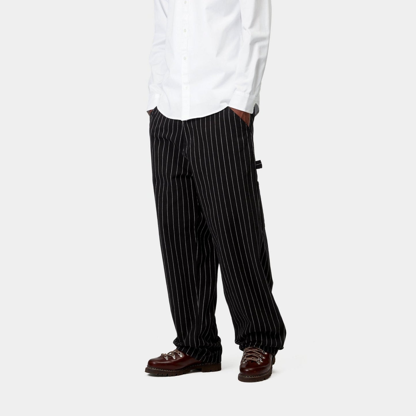 OG Single Knee Pant - Twill | Black / Wax Seaton Stripe