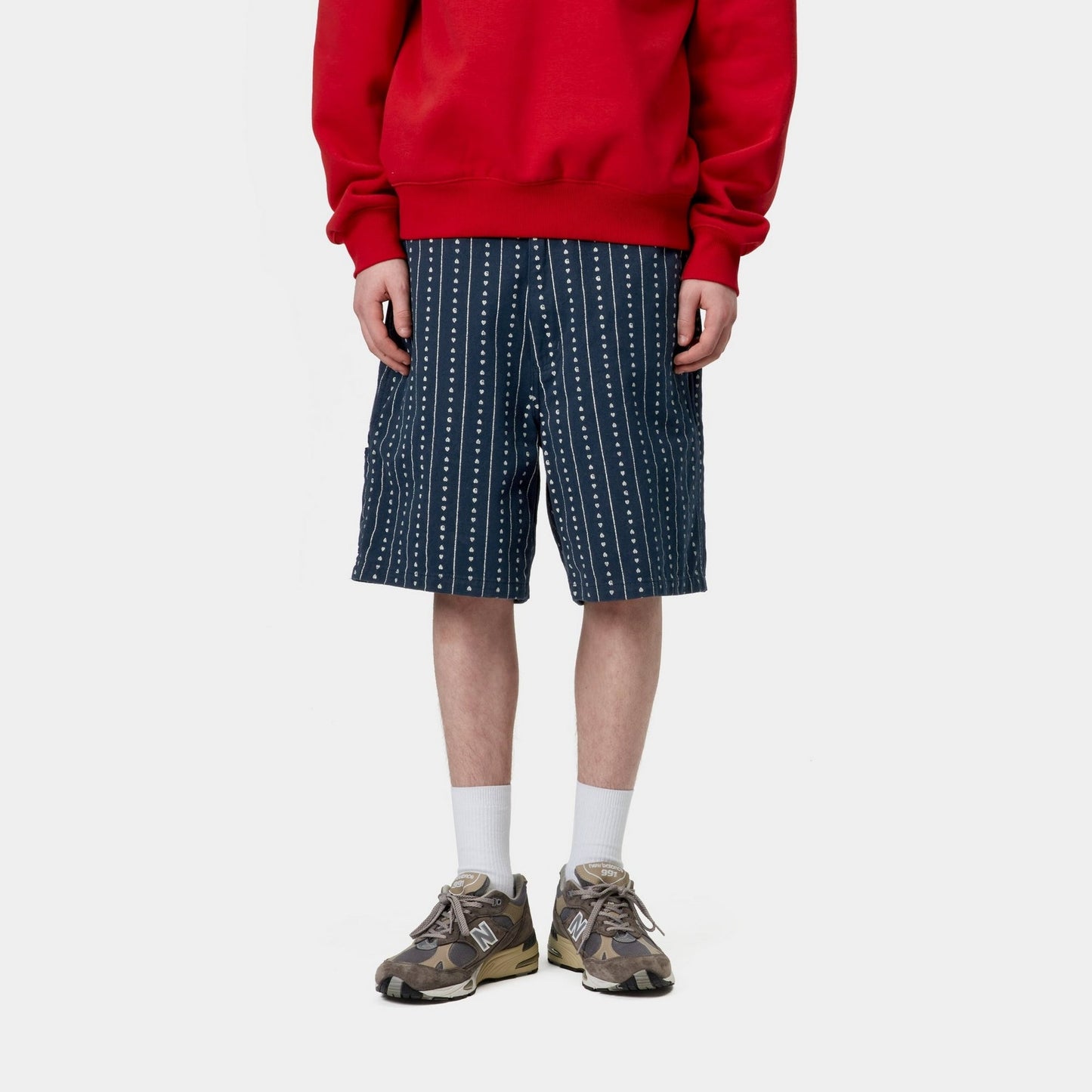 Drewe Short | Ink / Natural Heart C Pinstripe