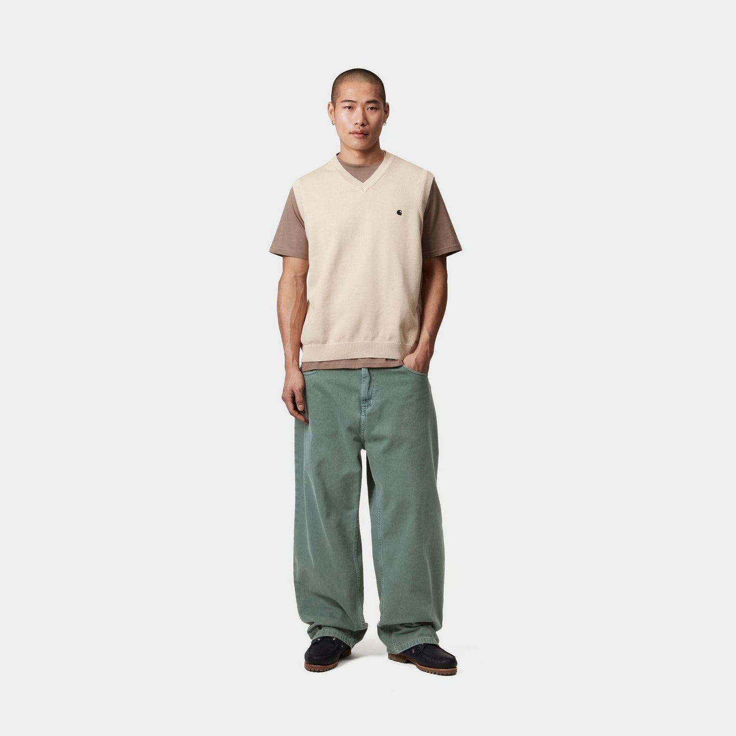 Brandon Pant - Twill | Silver Pine (stone dyed)