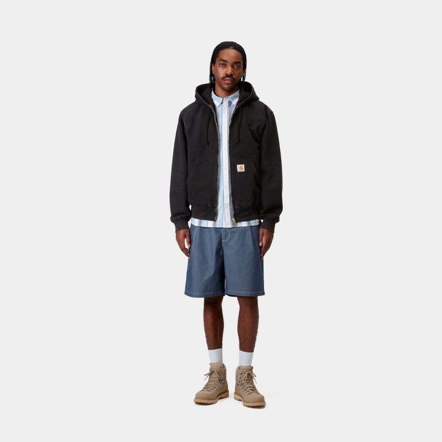 OG Active Jacket (Spring) - Stone Canvas | Black
