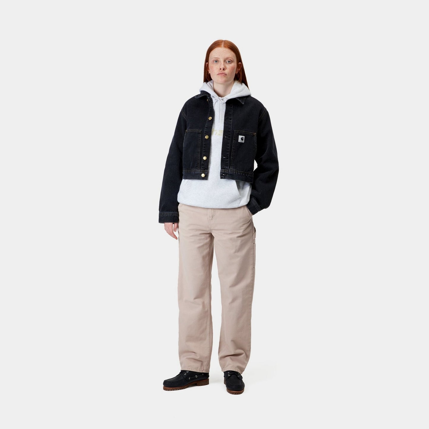 Pierce Pant Straight | Dusky Beige (stone canvas)