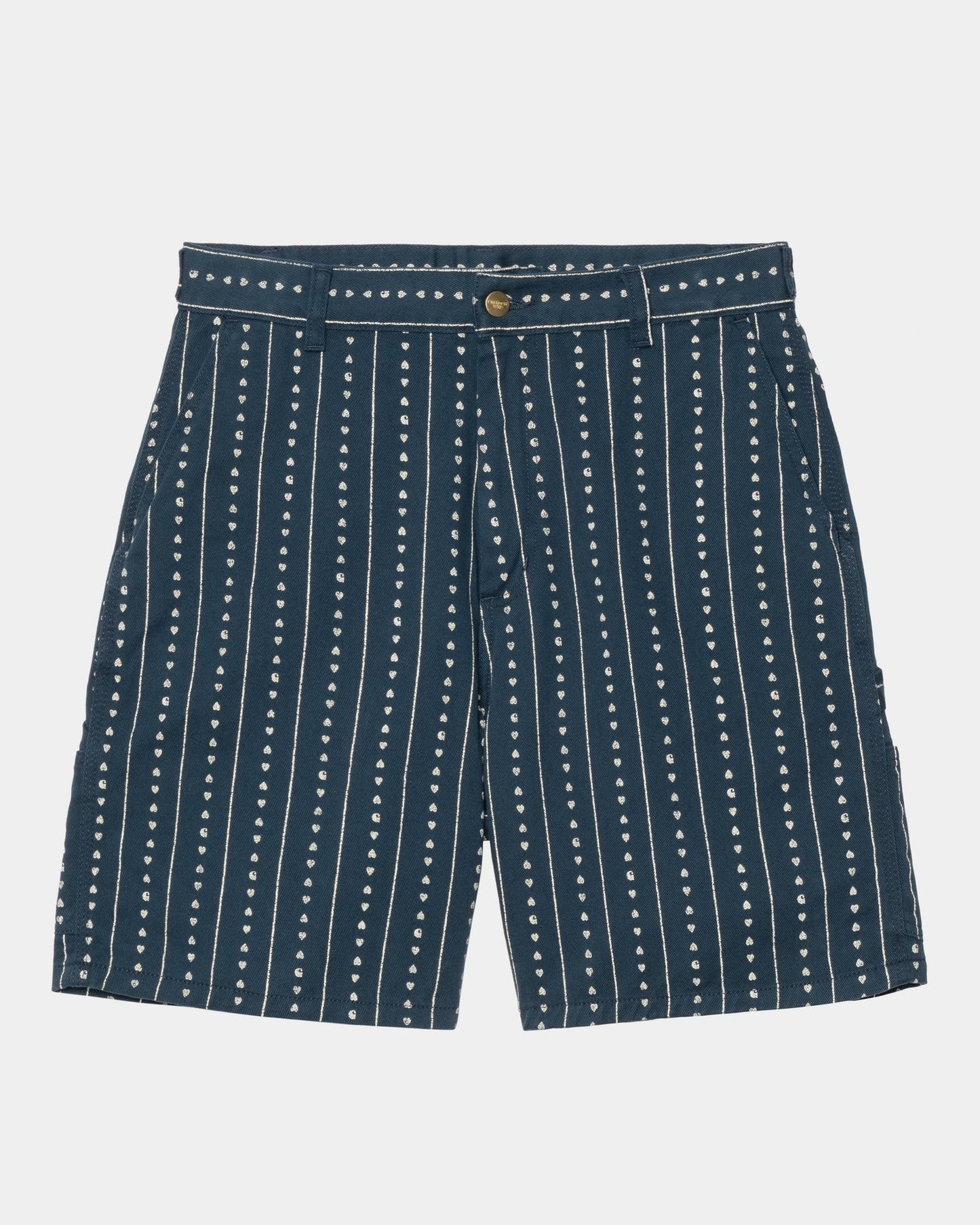 Women's Drewe Short | Ink / Natural Heart C Pinstripe