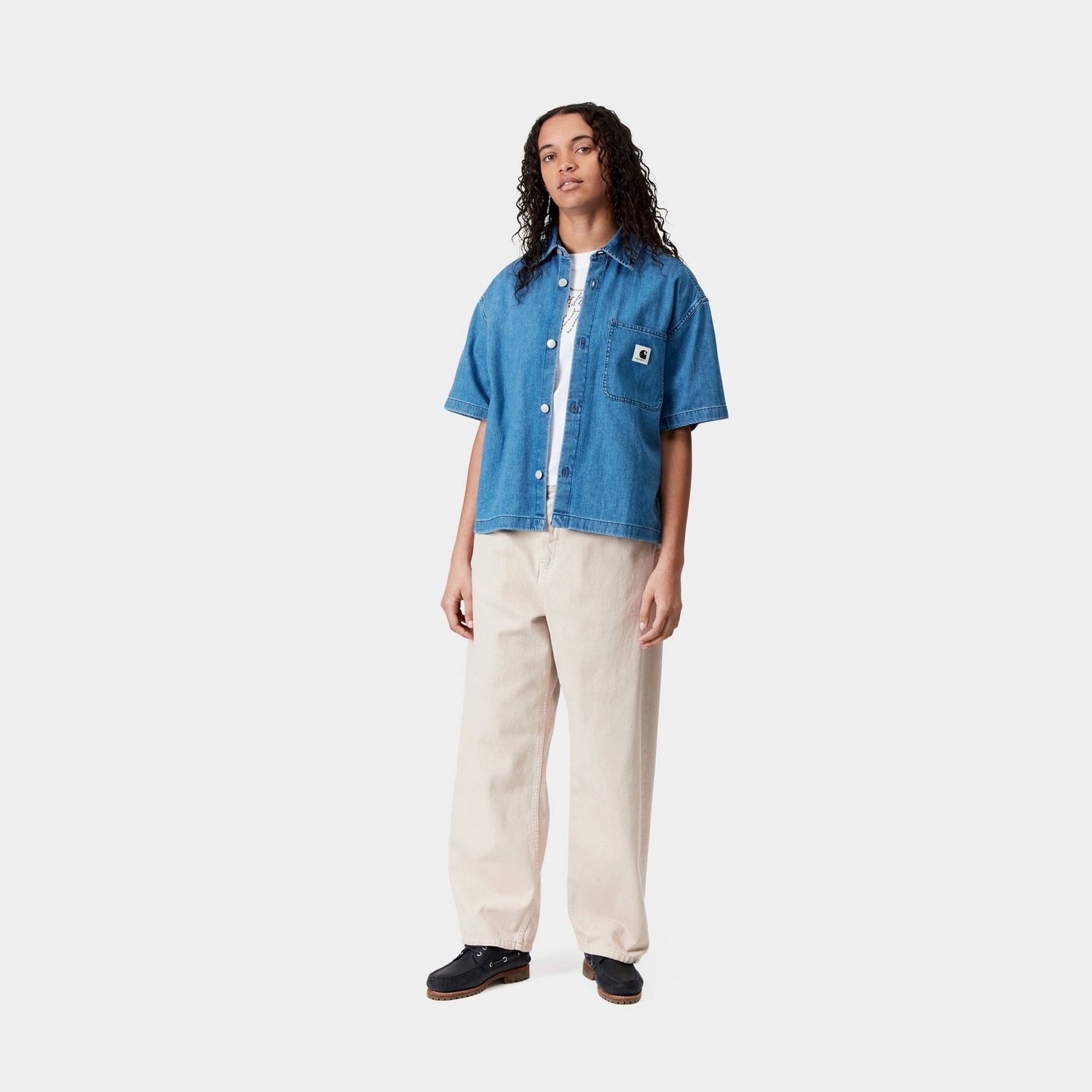 Women's Brandon Pant - Twill | Fleur De Sel (stone dyed)
