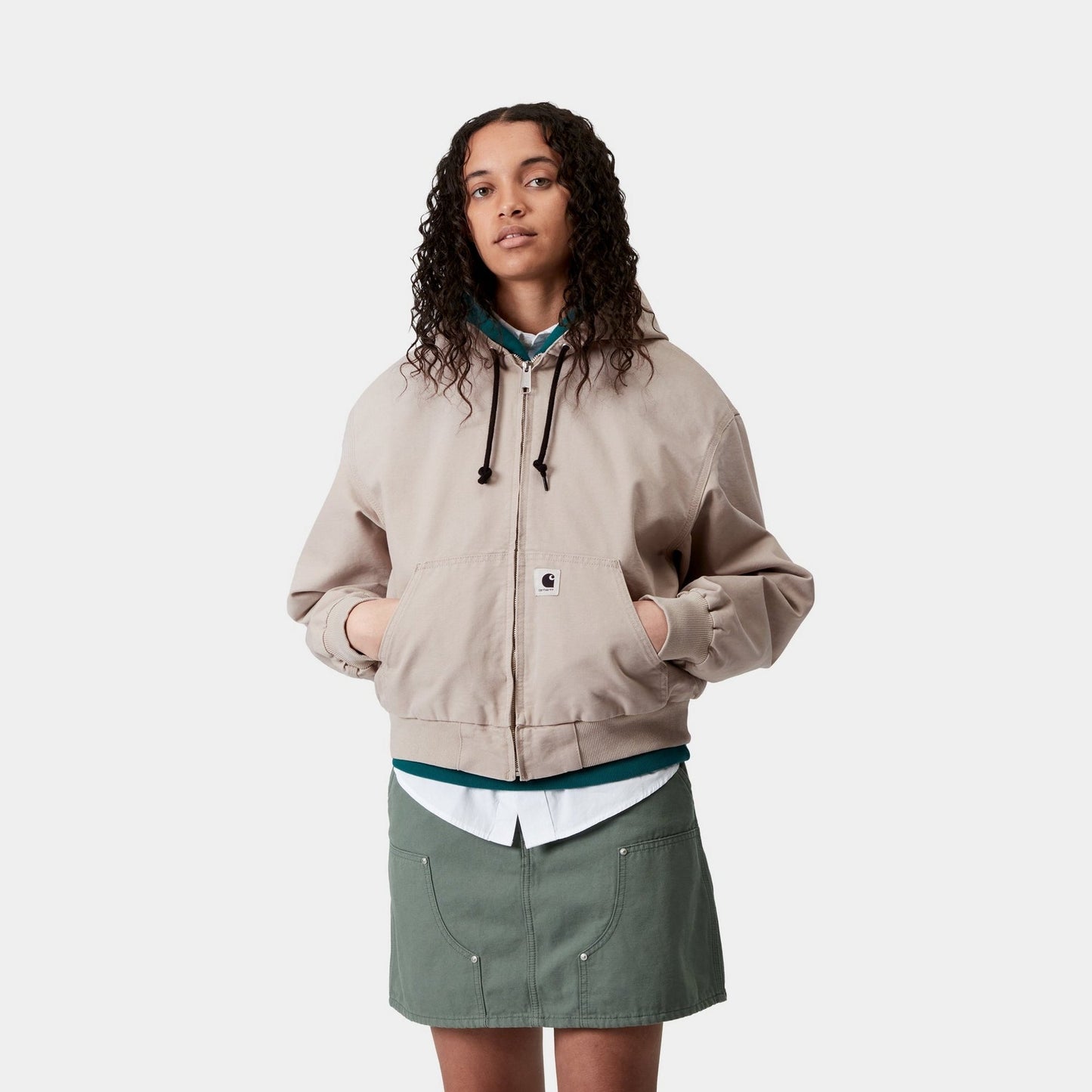 Women's OG Active Jacket (Spring) - Stone Canvas | Dusky Beige