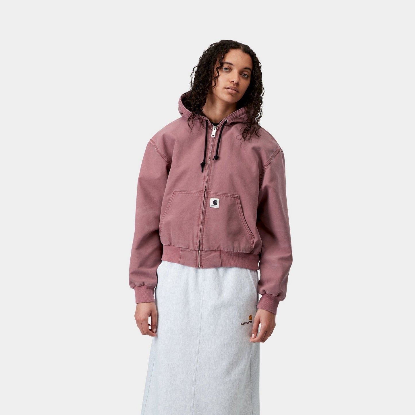 Women's OG Active Jacket (Spring) - Stone Canvas | Dusky Pink