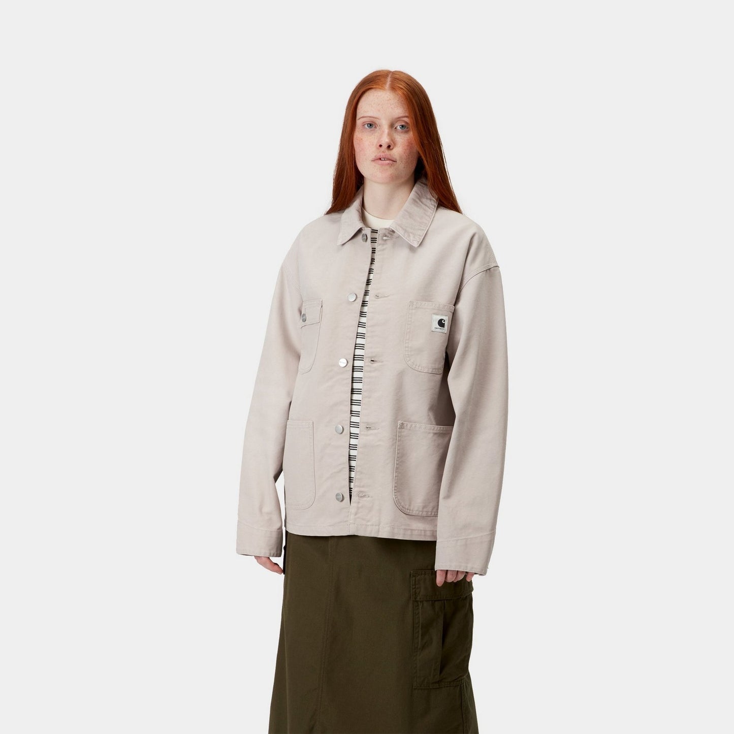 Women's OG Michigan Coat (Spring) - Stone Canvas | Dusky Beige / Dusky Beige