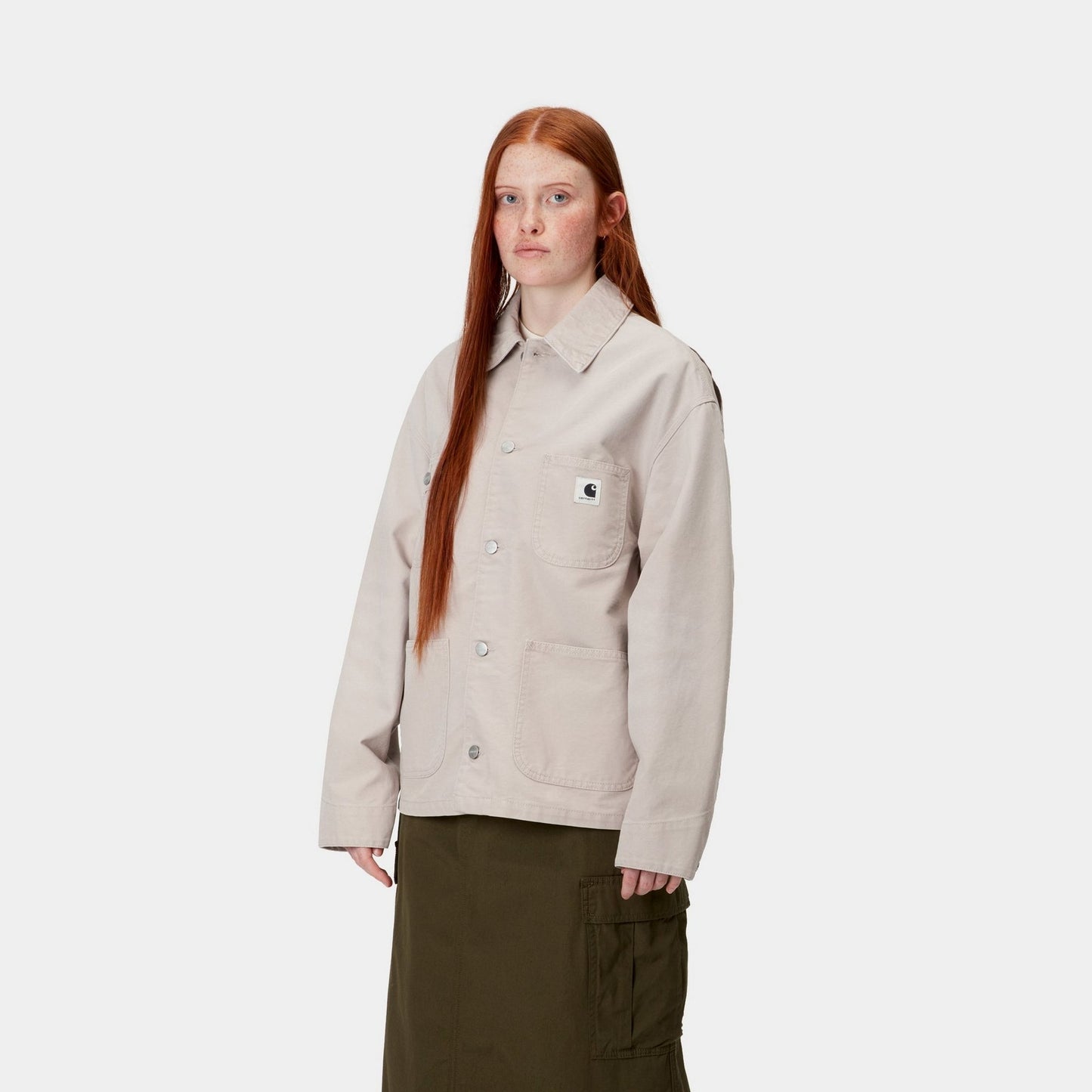 Women's OG Michigan Coat (Spring) - Stone Canvas | Dusky Beige / Dusky Beige