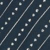 Women's Drewe Jacket | Ink / Natural Heart C Pinstripe