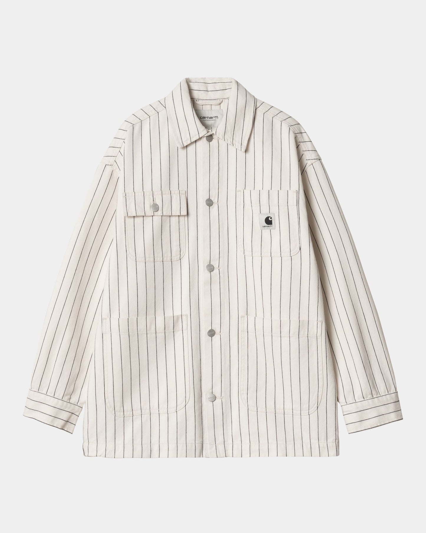 Women's Hendry Coat | Wax / Dark Navy Seaton Stripe