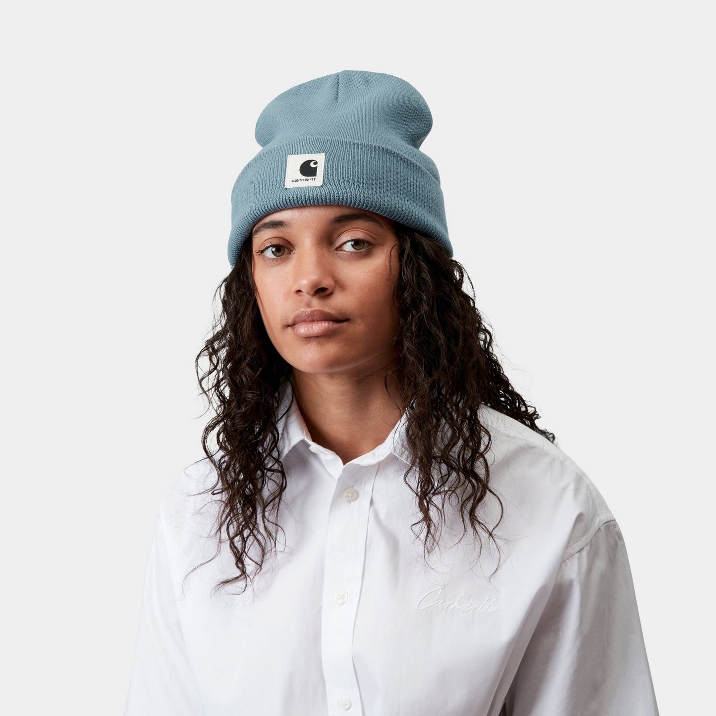 Ashley Beanie | Clay Blue