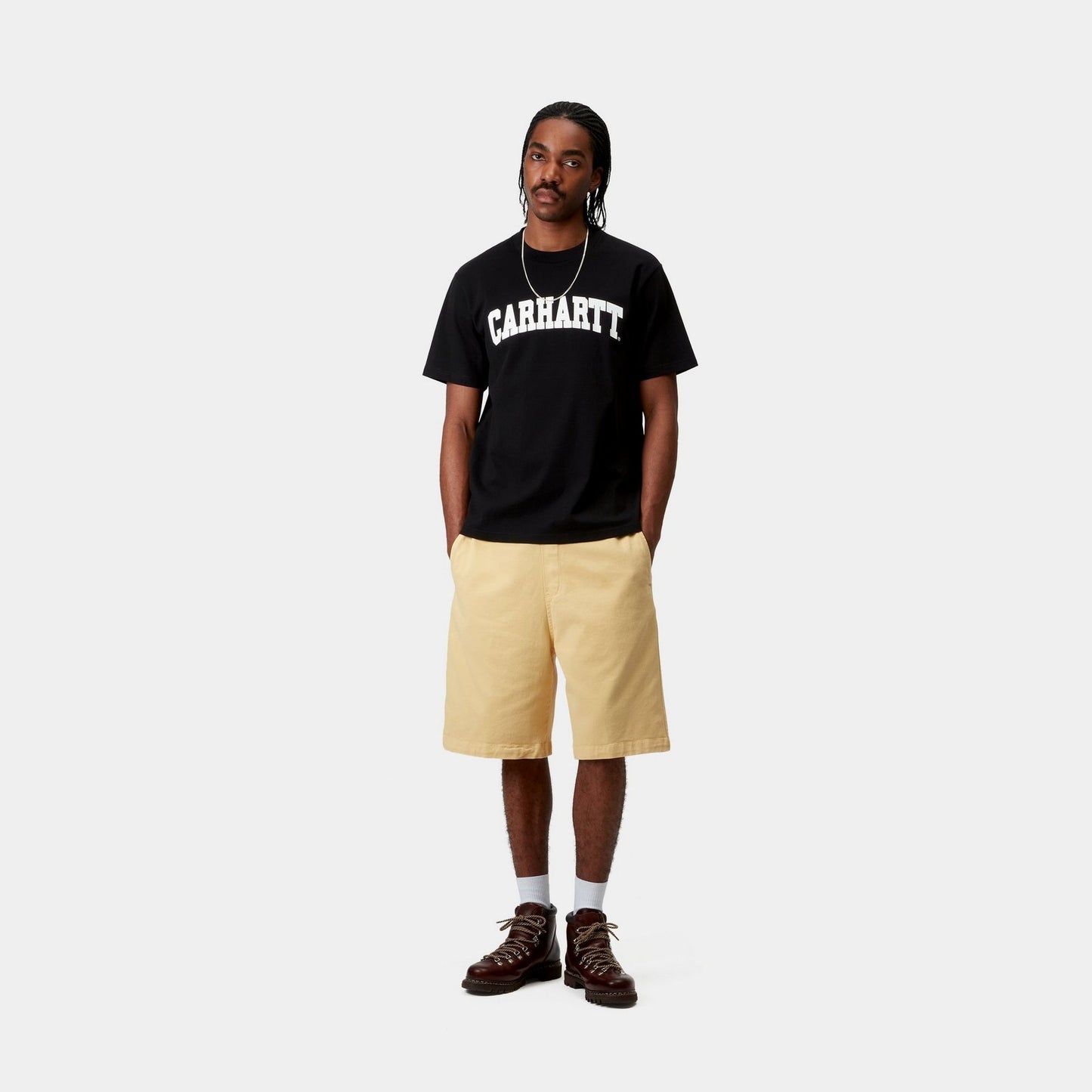 University T-Shirt | Black / White