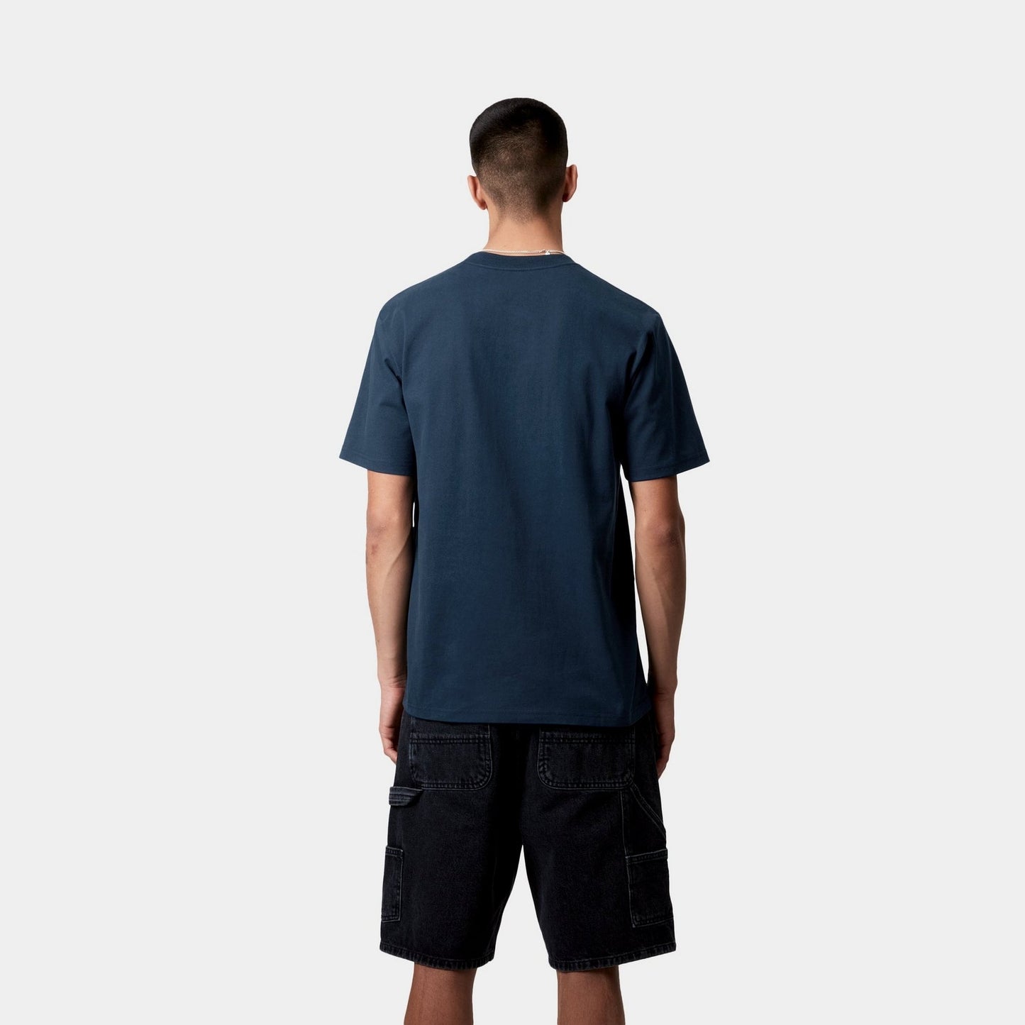 University T-Shirt | Ink / White