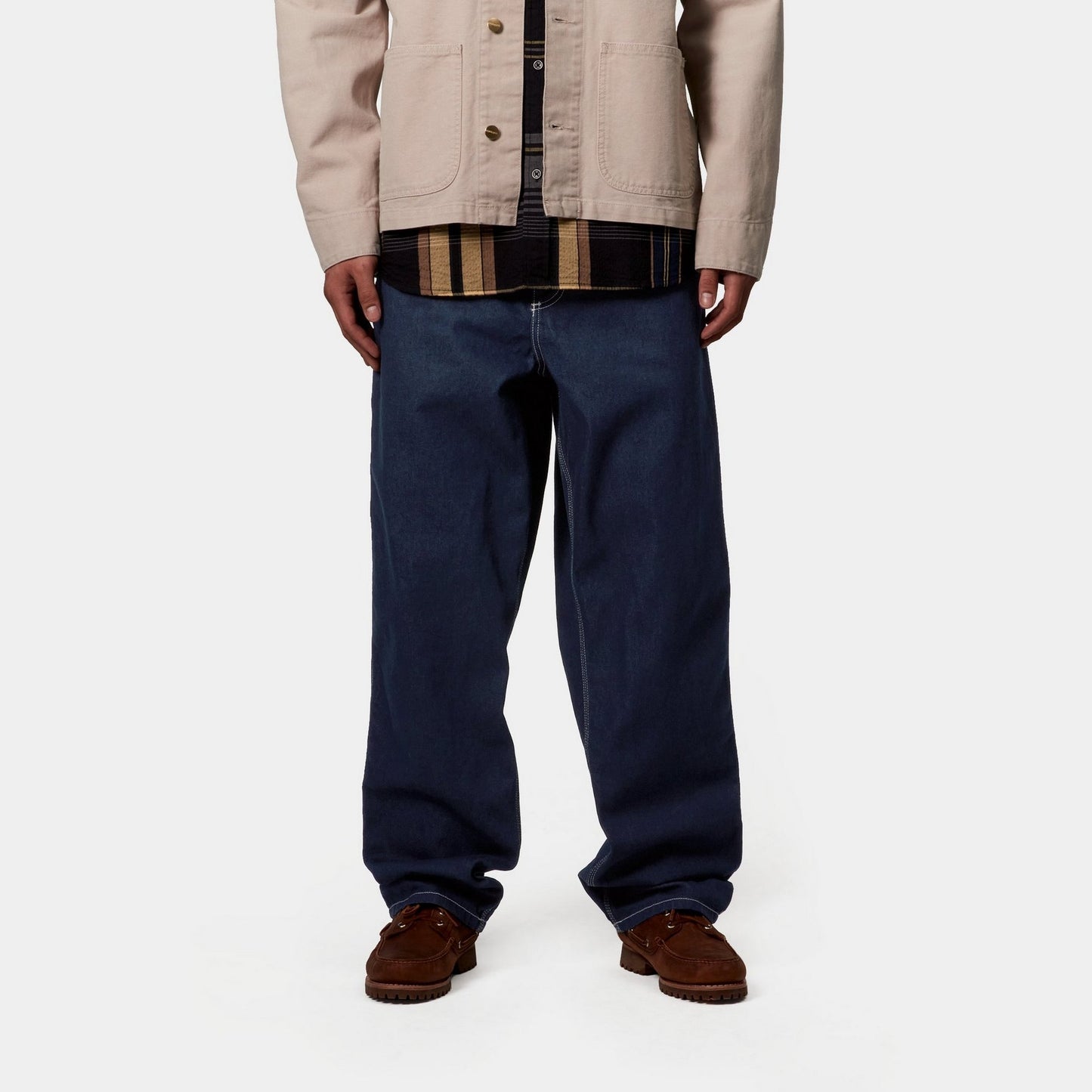 Single Knee Heart Label Pant - Norco Denim | Blue (rinsed)