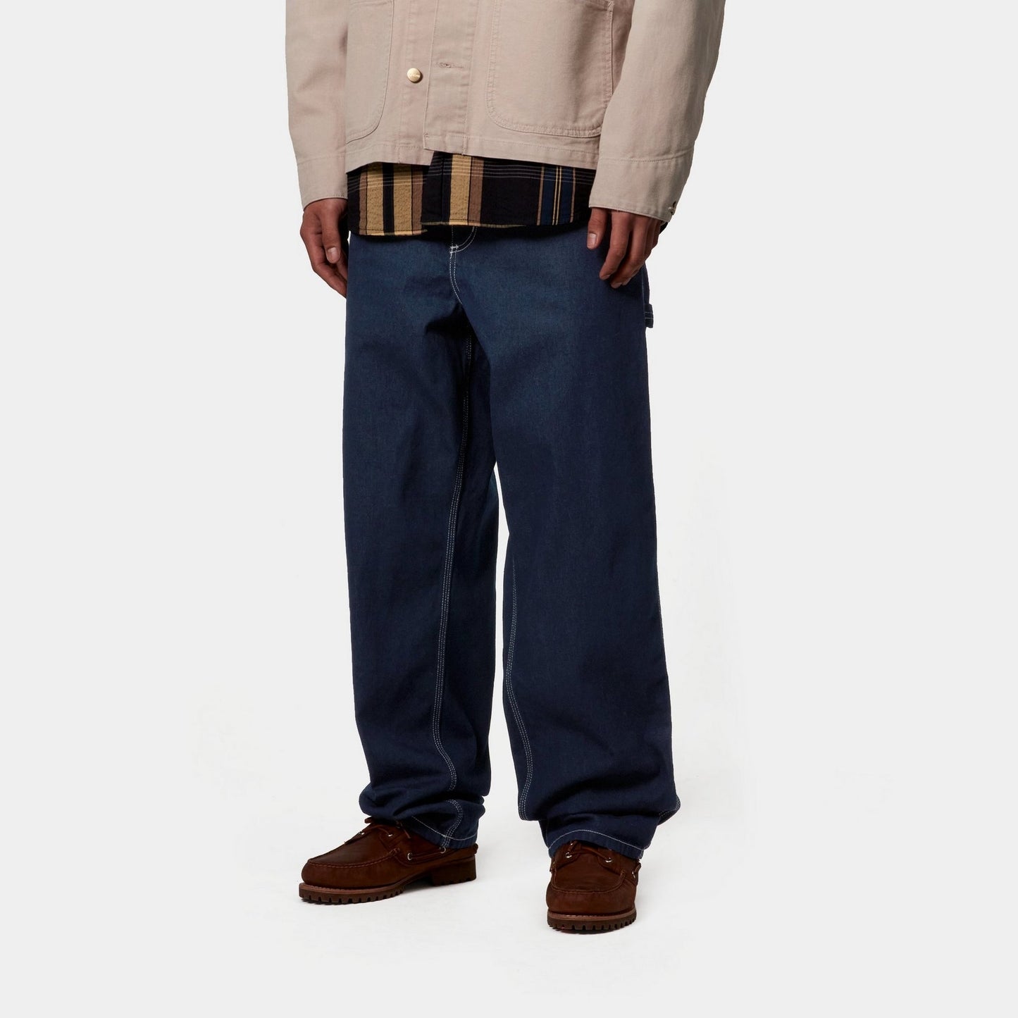 Single Knee Heart Label Pant - Norco Denim | Blue (rinsed)