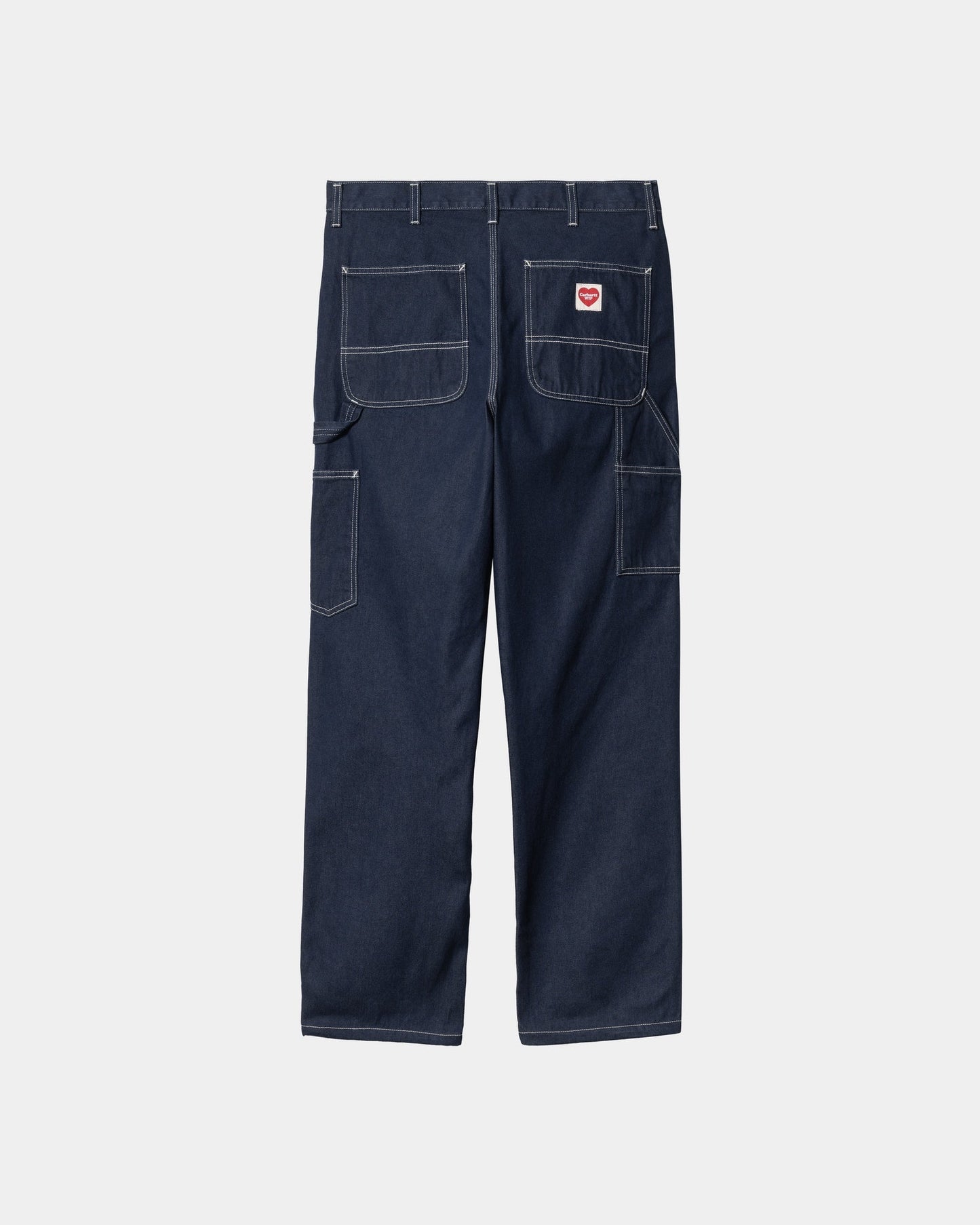 Single Knee Heart Label Pant - Norco Denim | Blue (rinsed)