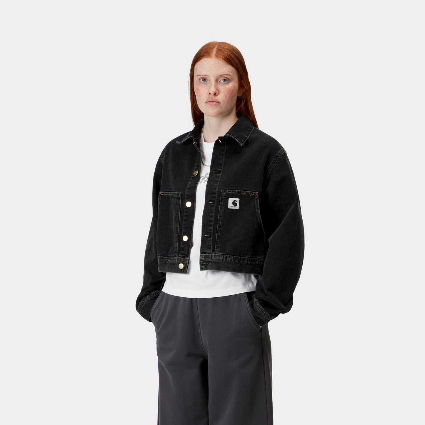 Women's Arca Jacket | Black (stone washed)
