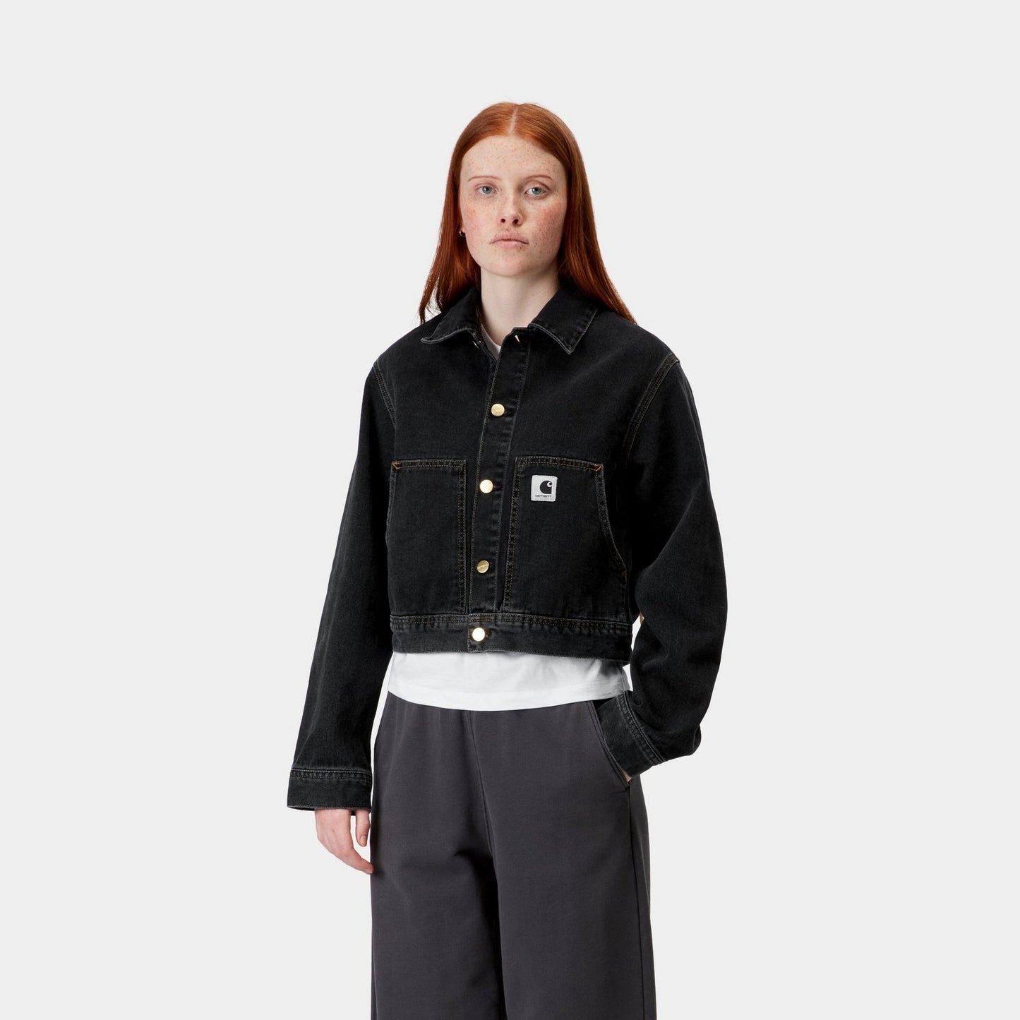 Women's Arca Jacket | Black (stone washed)