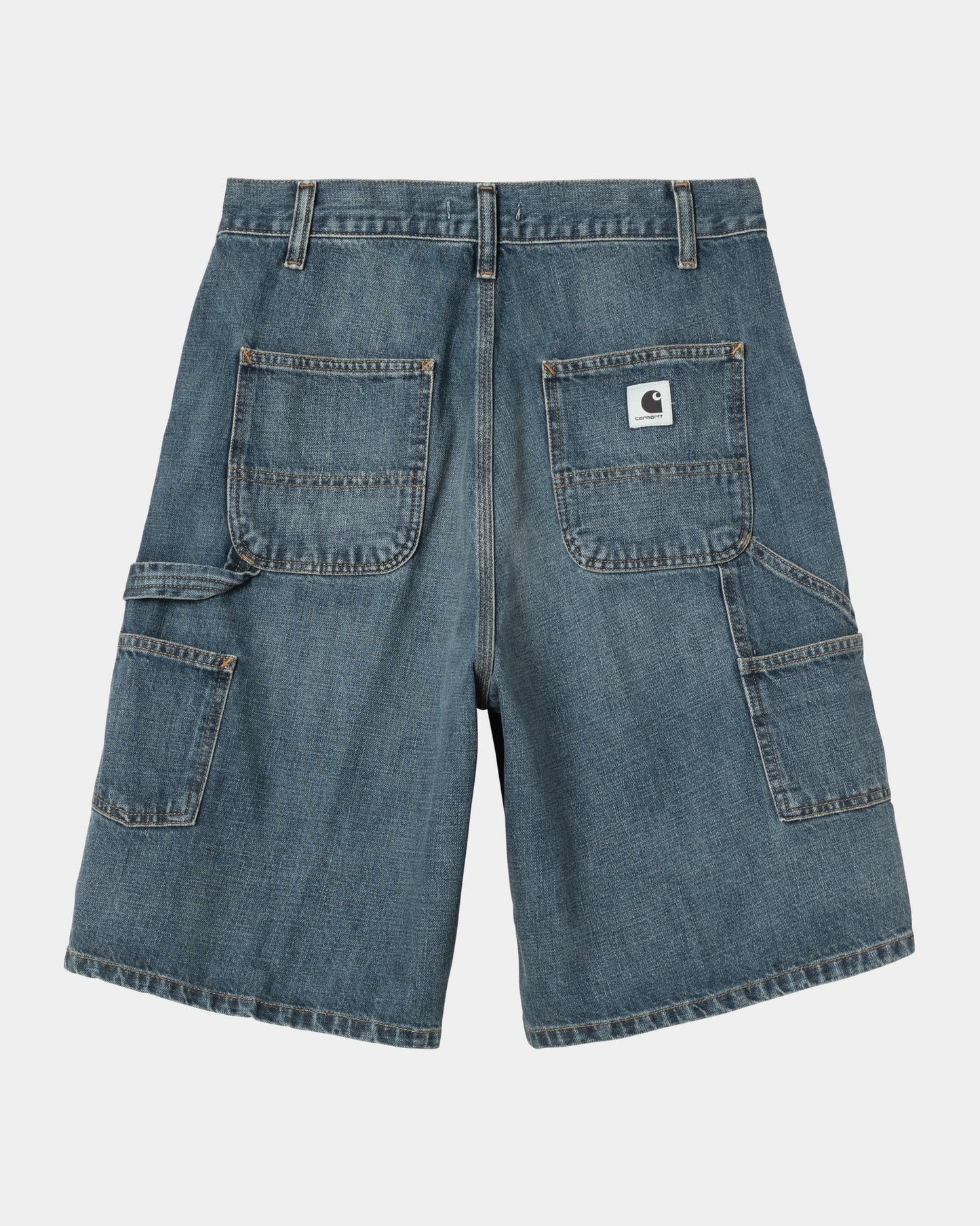 Women's Brandon Single Knee Short | Blue (dark used wash)