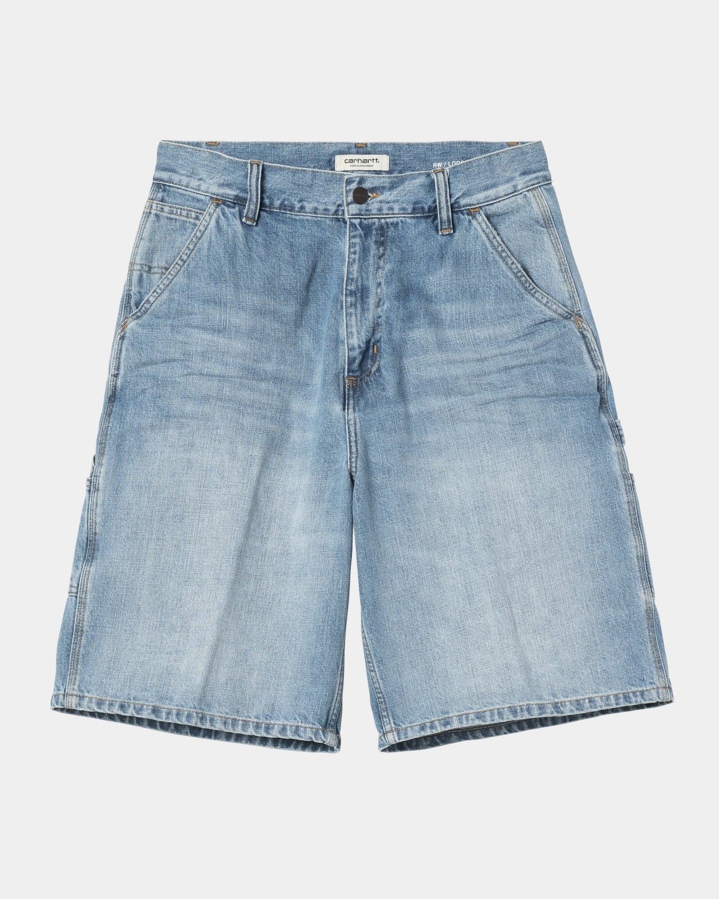 Women's Brandon Single Knee Short | Blue (burst washed)