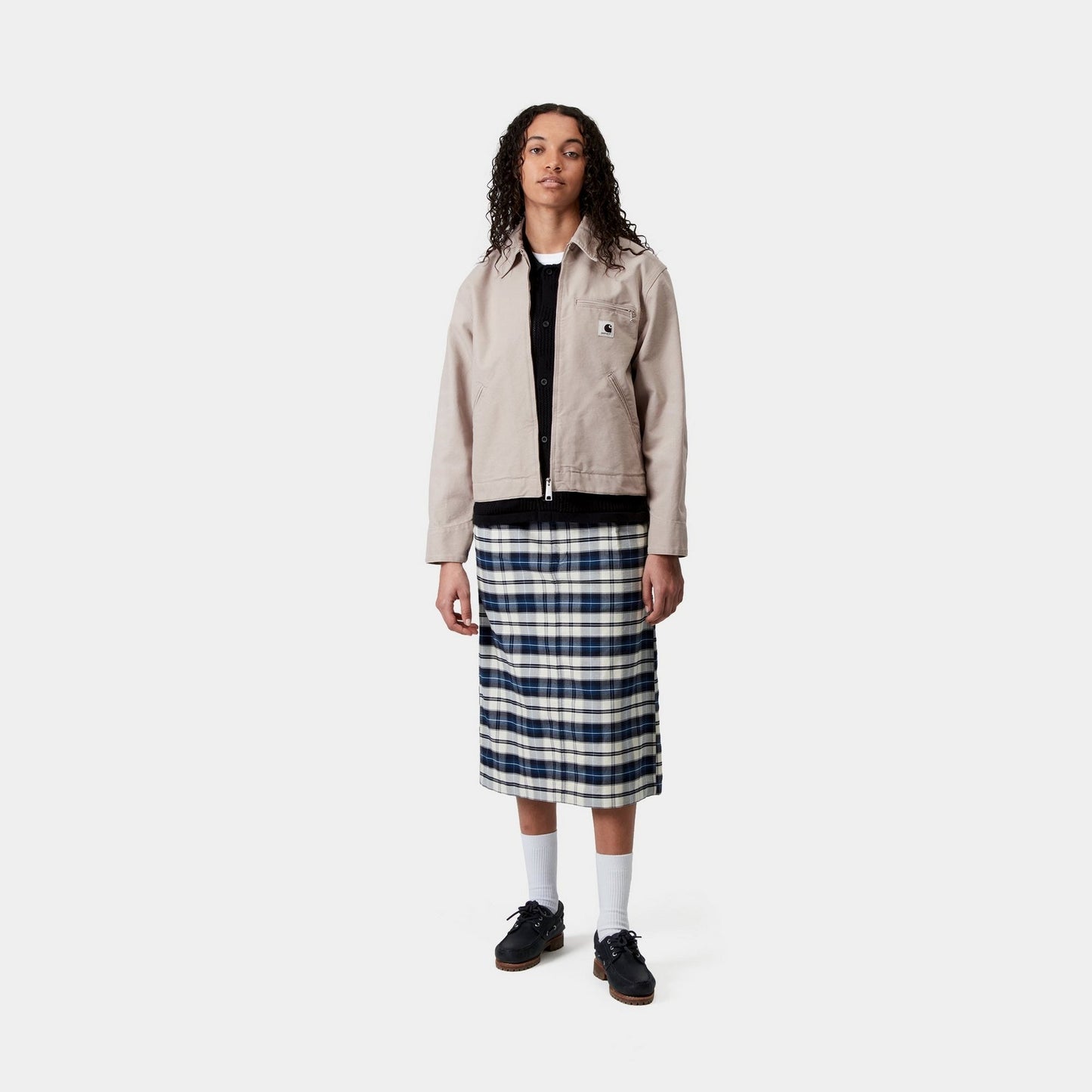 Women's OG Detroit Jacket | Dusky Beige / Dusky Beige (stone canvas)