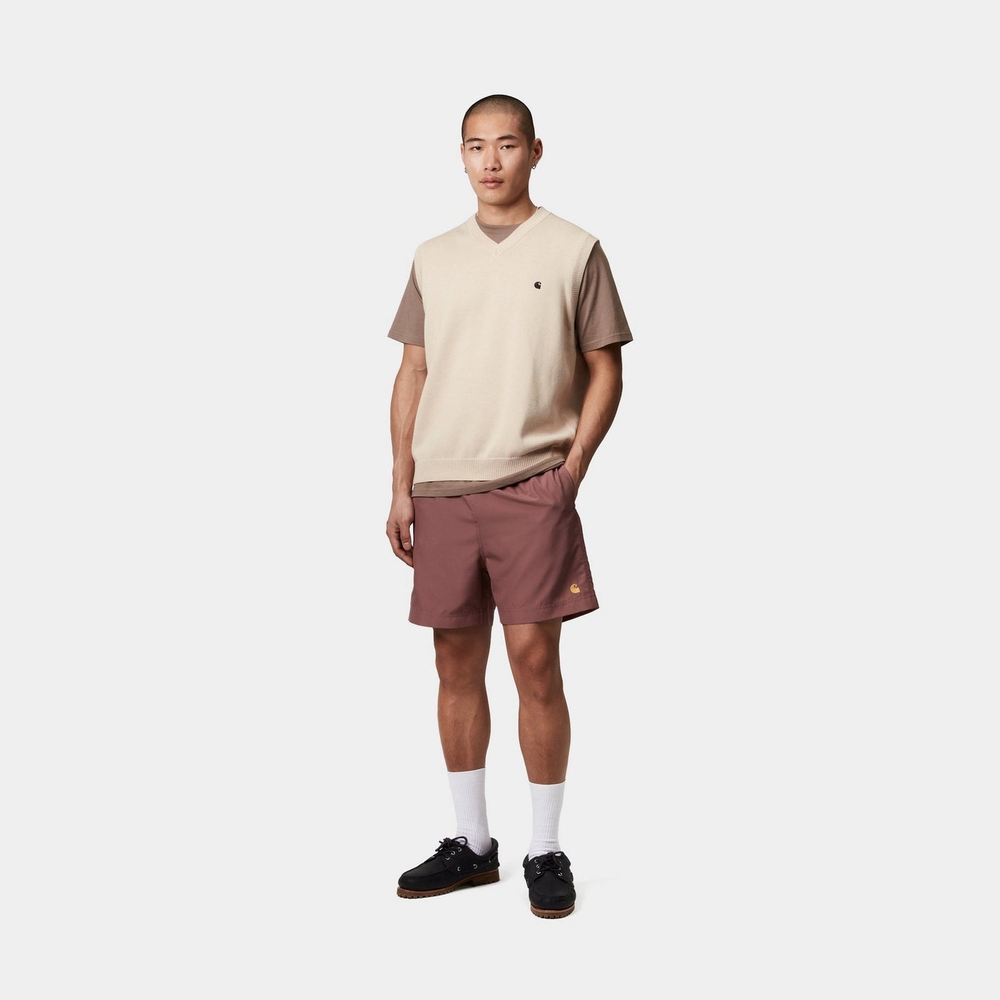 Chase Swim Trunks | Dusky Pink