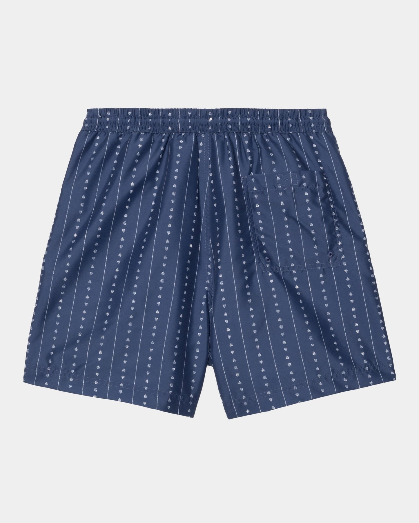 Slater Swim Trunks | Ink / Natural Heart C Pinstripe