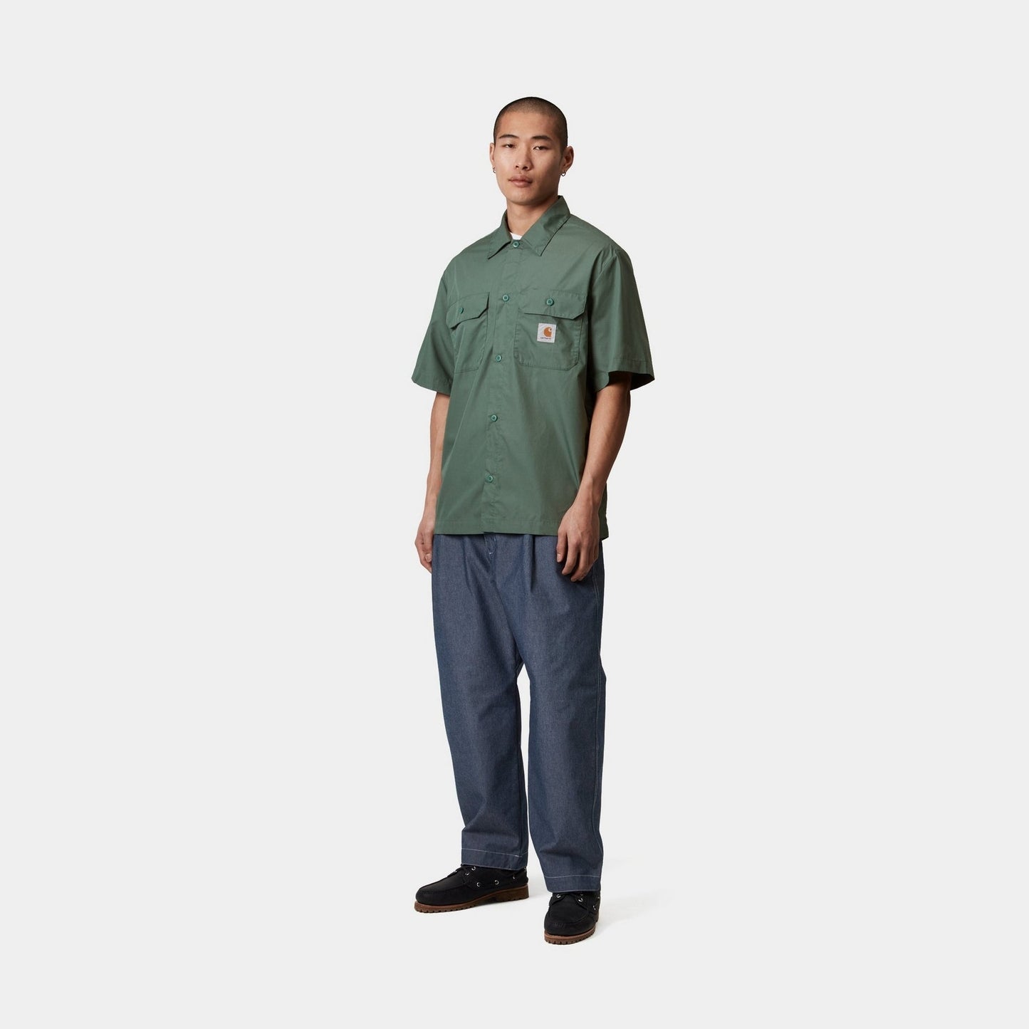 Craft Short Sleeve Shirt | Silver Pine
