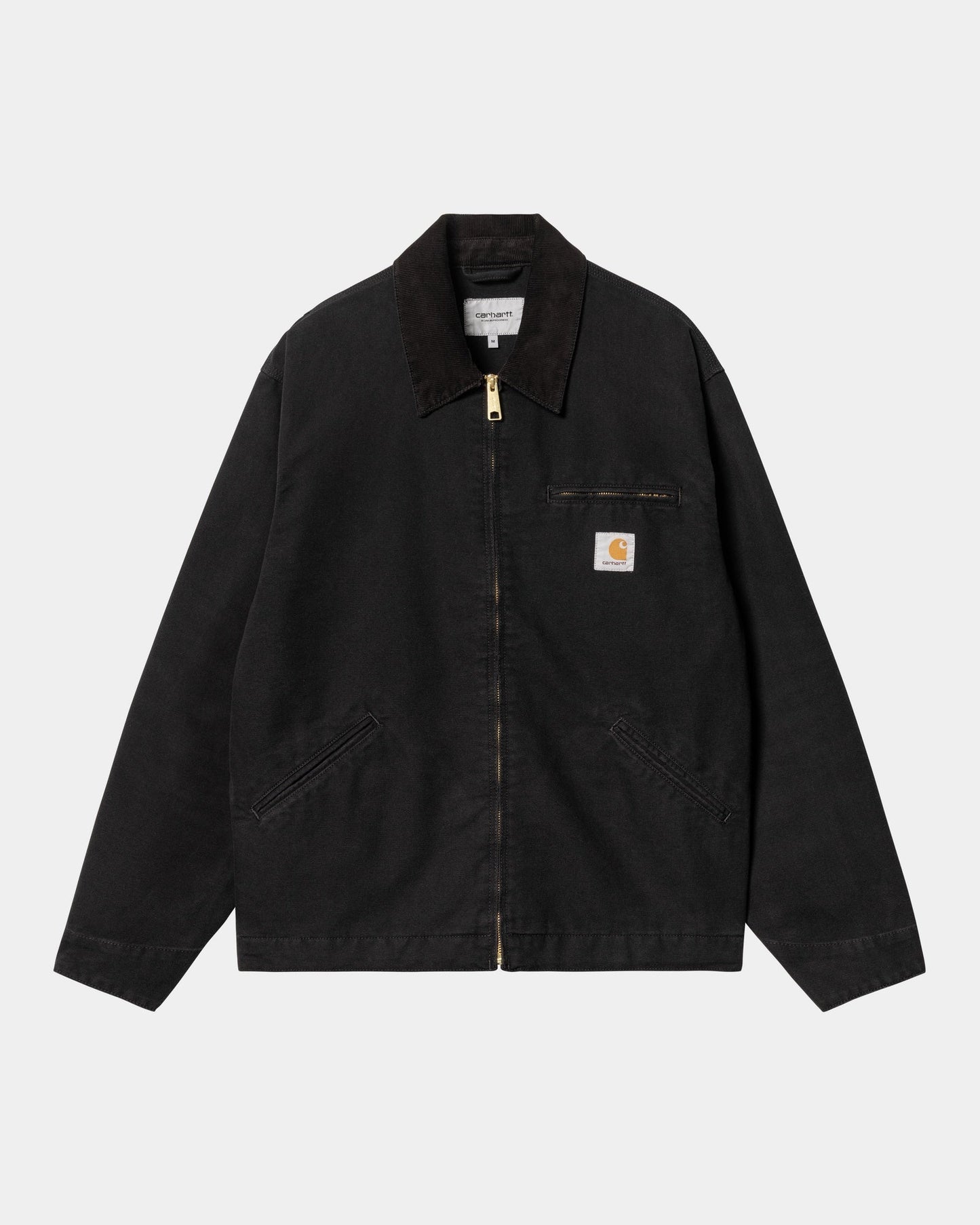 OG Detroit Jacket (Spring) | Black / Black (aged canvas)