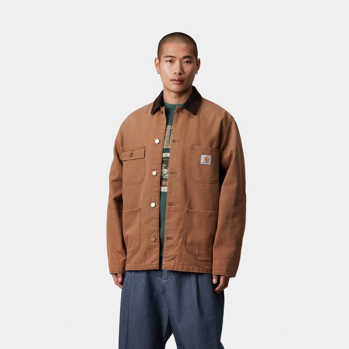 OG Chore Coat (Spring) | Hamilton Brown / Tobacco (aged canvas)