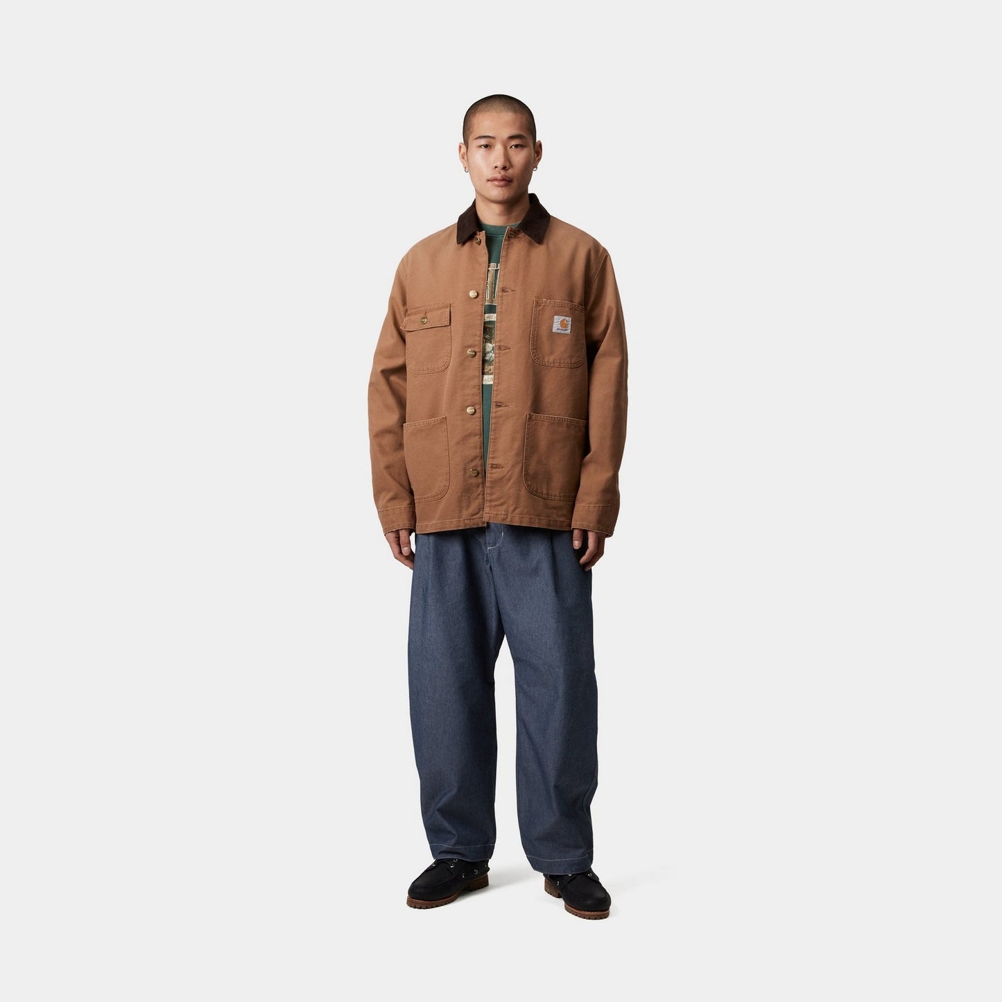 OG Chore Coat (Spring) | Hamilton Brown / Tobacco (aged canvas)