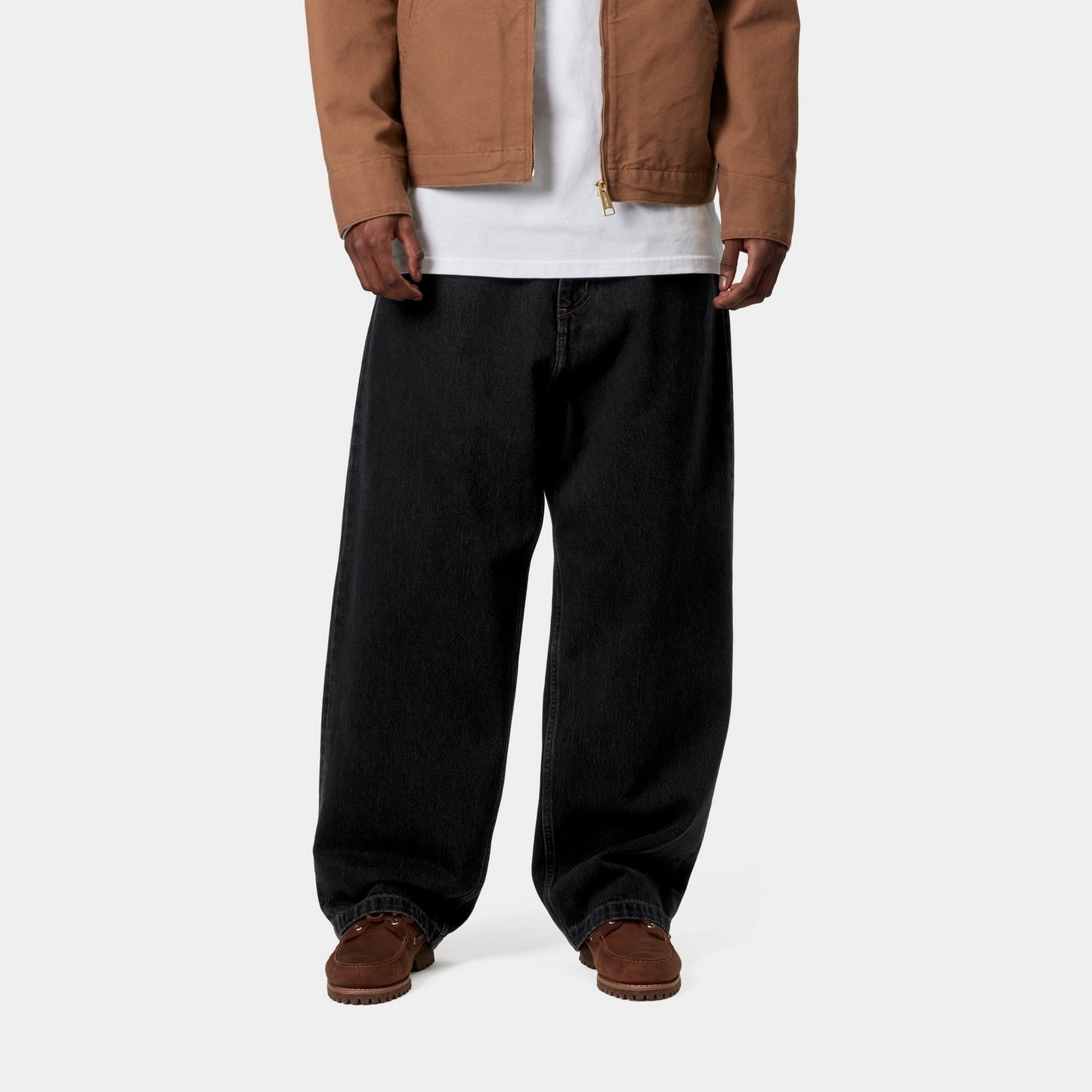 Brandon Pant | Black (stone washed)