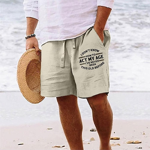 Men's Henley Shirt Graphic Letter Henley Clothing Apparel 3D Print Outdoor Daily Short Sleeve Print Button-Down Fashion Designer Comfortable