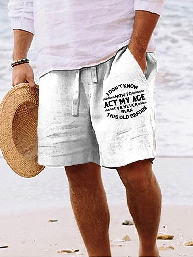 Men's Henley Shirt Graphic Letter Henley Clothing Apparel 3D Print Outdoor Daily Short Sleeve Print Button-Down Fashion Designer Comfortable