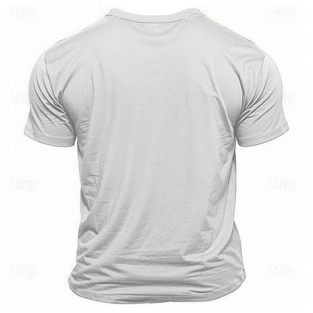 Letter Quotes & Sayings Eagle Sports Classic Casual Men's 100% Cotton Graphic T Shirt Black White Army Green Short Sleeve Crew Neck Shirt Summer Spring Clothing Apparel S M L XL XXL