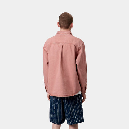 Nash Shirt | Sulfur Red (enzyme bleach washed)
