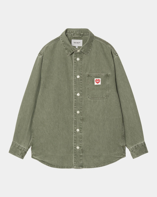 Nash Shirt | Army Green (enzyme bleach washed)