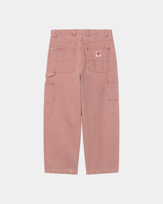 Nash OG Double Knee Pant | Sulfur Red (enzyme bleach washed)