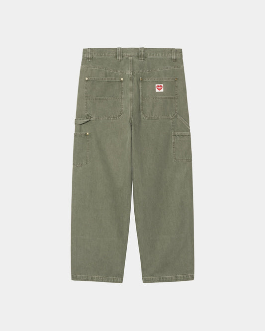 Nash OG Double Knee Pant | Army Green (enzyme bleach washed)