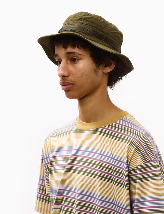 Bucket Hat (Nylon) - Olive Green