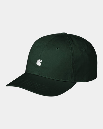 Madison Logo Cap | Conifer / White